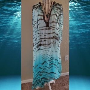 Sheer bathing suit cover